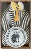 abra k' zebra 12" eyepillow