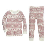 Fair Isle Organic Holiday Baby Pajamas