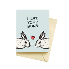 Buns birthday card