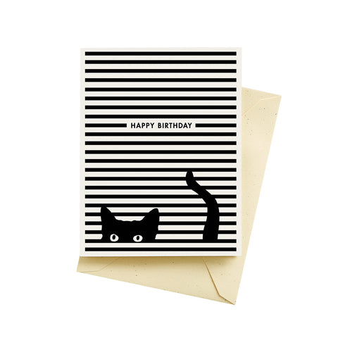 Cat Stripes card