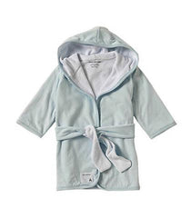 knit terry hooded robe