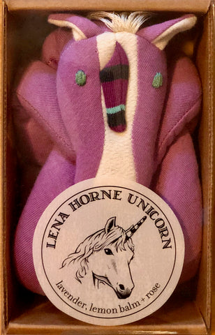 lena horne unicorn 12" eyepillow