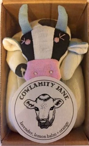 cowlamity jane 12" eyepillow