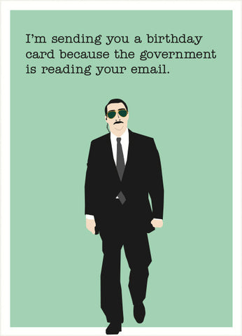 government birthday card