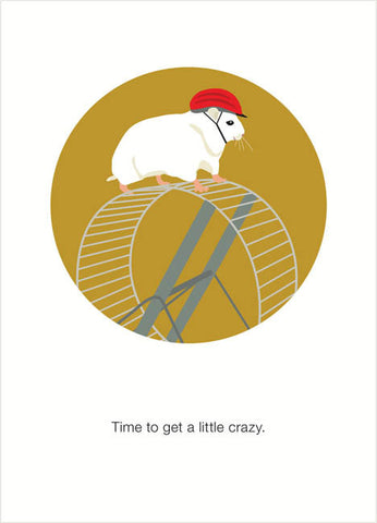 hamster birthday card