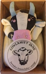 cowlamity jane 12" eyepillow + nightie set