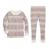 big kids fair isle pajama set