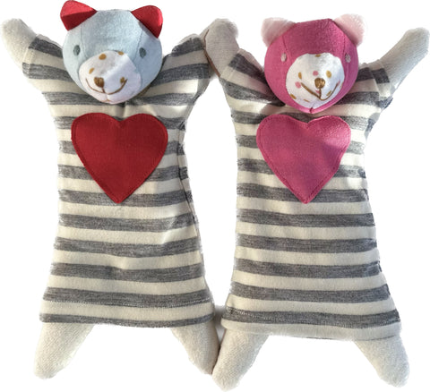 2023 Valentine's Day Bear + Nightie - 12" eyepillow