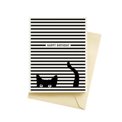 Cat Stripes card