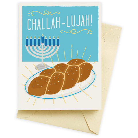 Challah-Lujah card