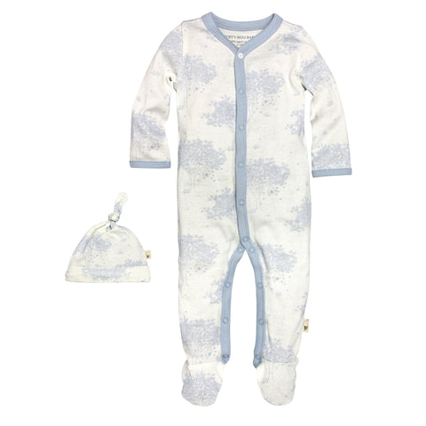 tree coverall & hat set