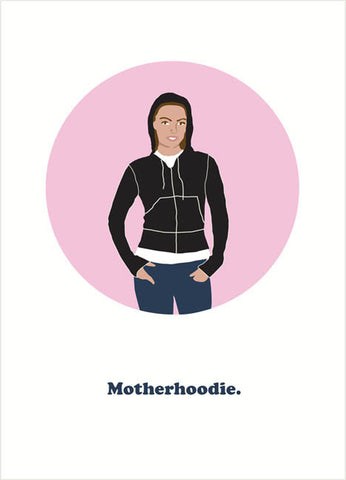 motherhoodie mother's day card